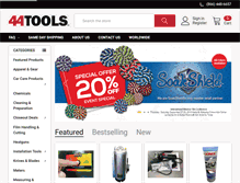 Tablet Screenshot of 44tools.com